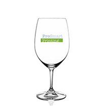 Crystal glassware by the Riedel brand