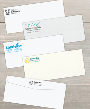 Custom letterhead envelopes