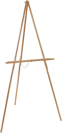 Display easel perfect for a poster board stand