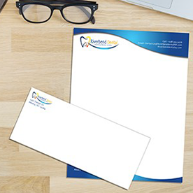 Custom printed full color letterheads & envelopes