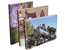 Feature those cherished photos with mounted canvas prints
