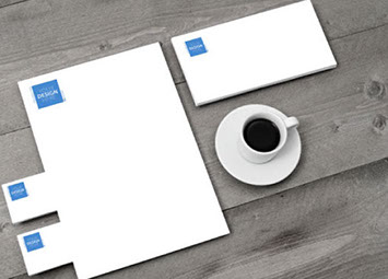 Letterheads, envelopes & business cards. All available with raised print.