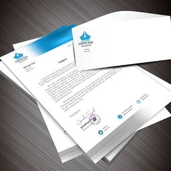 Business stationery, letterheads & envelopes